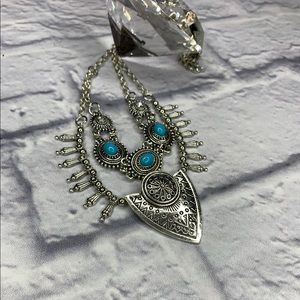 Dual Layer Statement Necklace